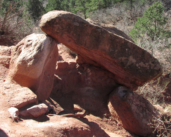 Rock Kisses A Balancing Act in Garden of the Gods